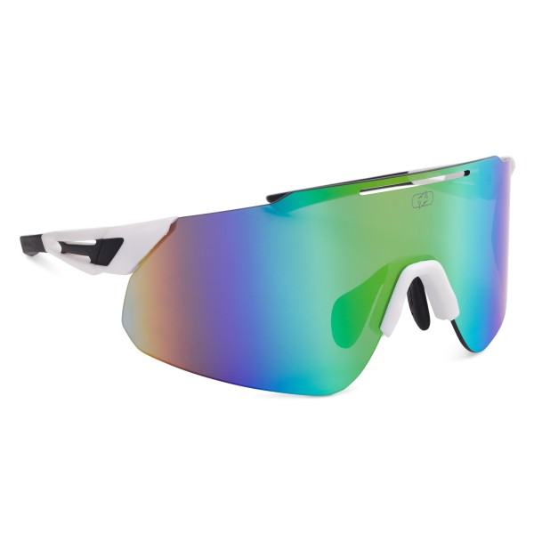 Oxford  Oxford Corsa White Frame Rainbow Lens Sunglasses